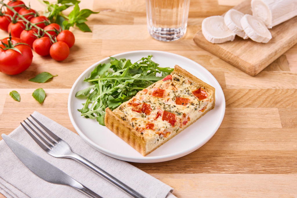 Marie Restauration Grande Tarte Tomate Chèvre Basilic 1kg Hd