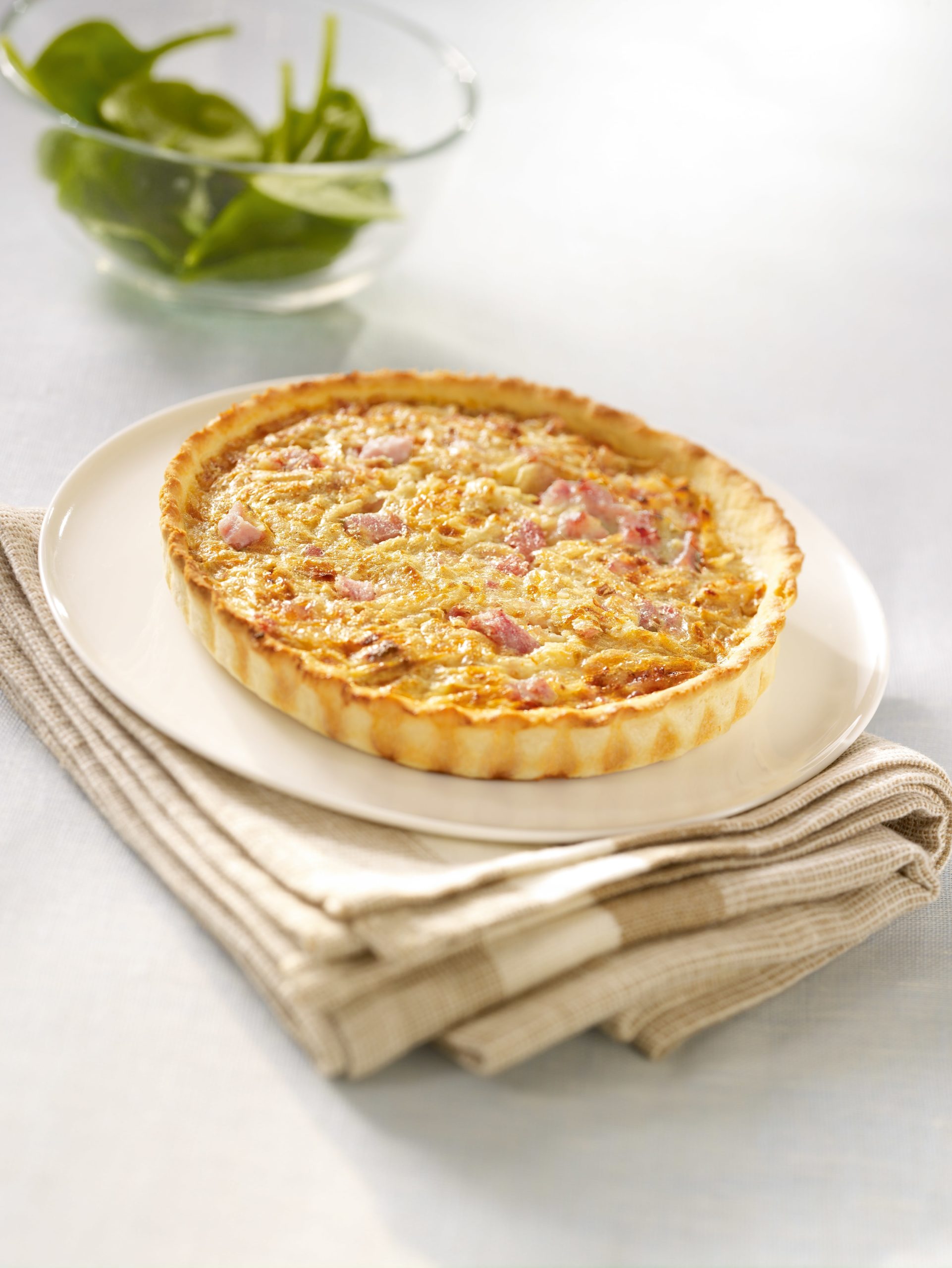 TARTE AUX LARDONS ET AUX OIGNONS 200G Marie Restauration