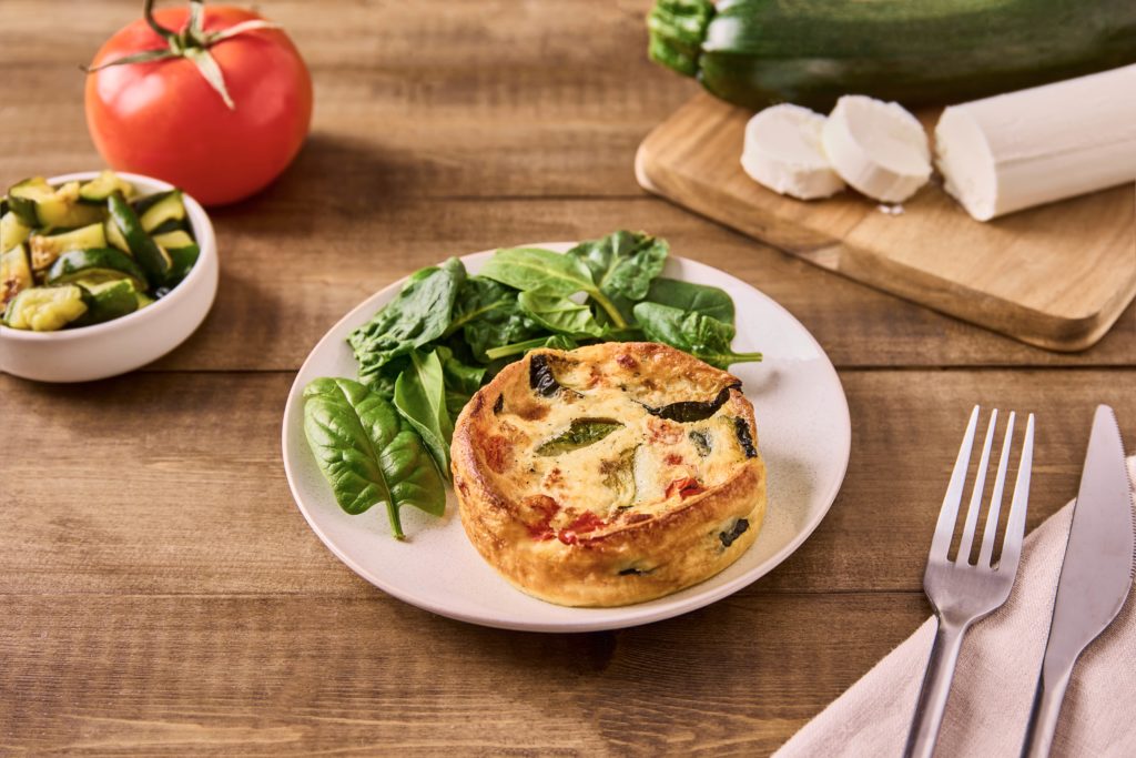Marie Restauration Clafoutis Courgette Tomate Chèvre 150g Hd Min
